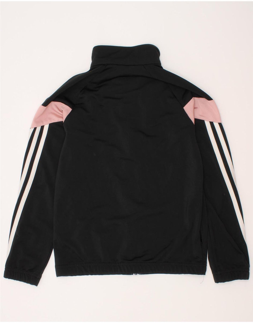 Jachetă de trening pentru fete Adidas 9-10 ani, negru, poliester