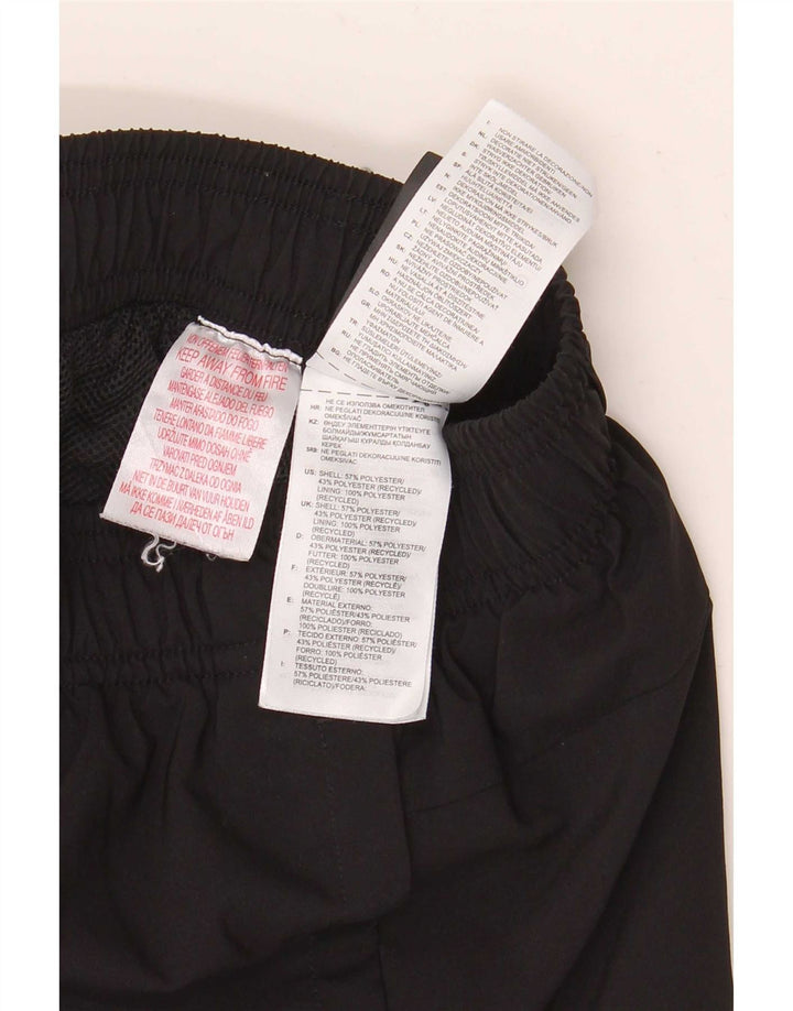 Pantaloni de trening Adidas baieti Joggeri 7-8 ani poliester negru