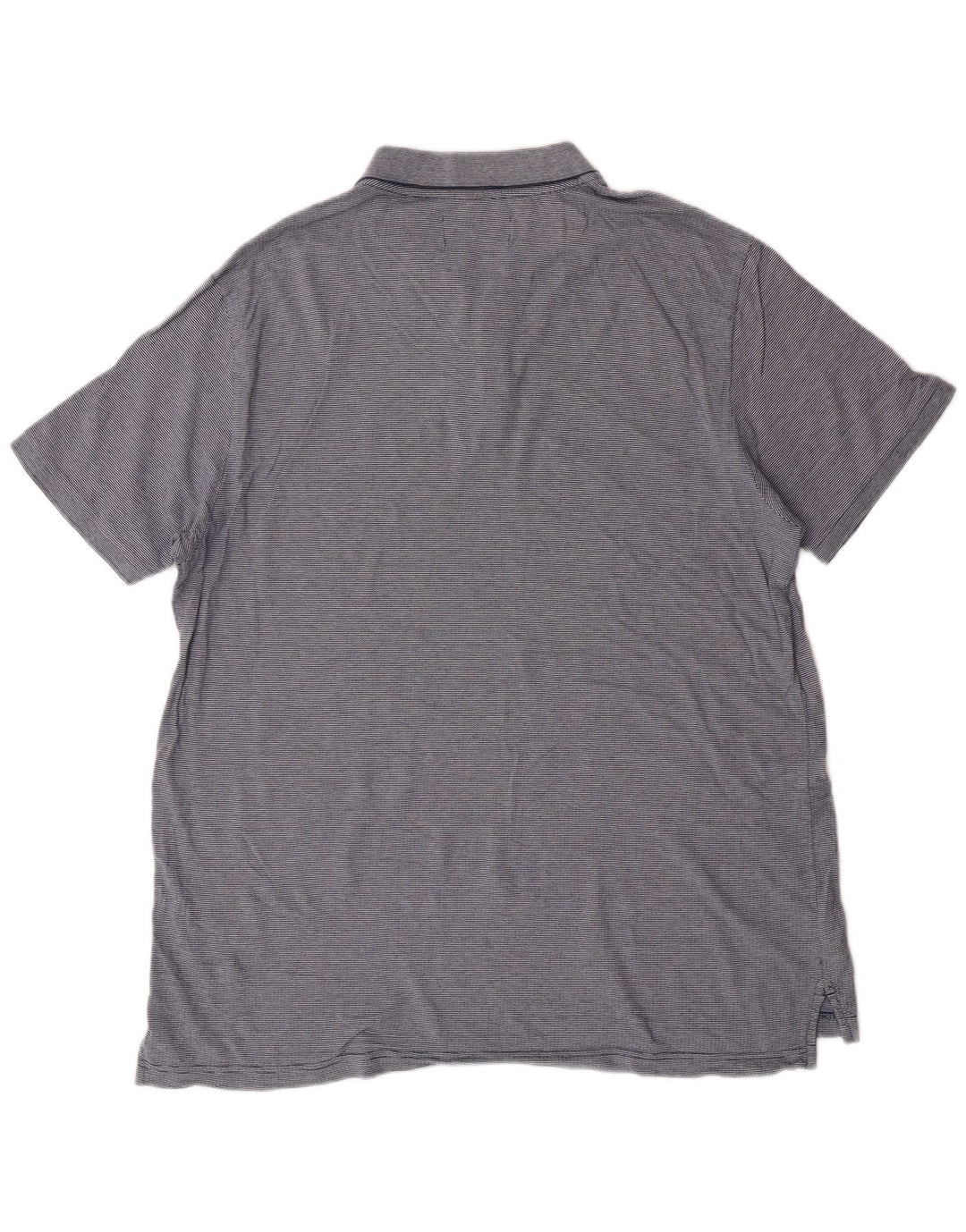 PENGUIN Tricou polo pentru bărbați 2XL, bumbac cu dungi albastre Clasic