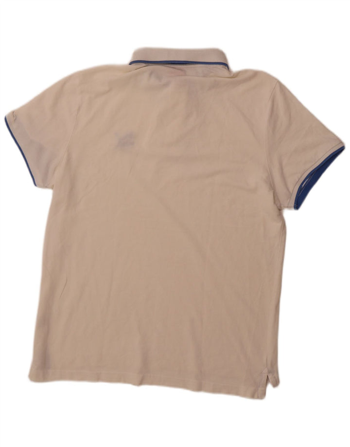 Tricou polo pentru bărbați PUMA XL alb