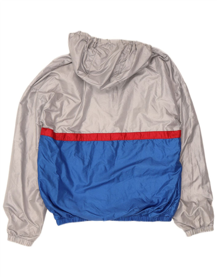 Jachetă de top pentru trening cu glugă pentru bărbați Ellesse IT 50 Medium Silver Colorblock