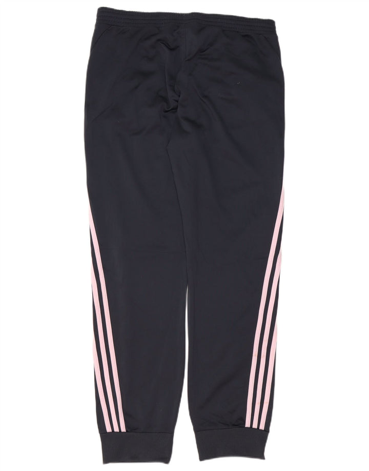 Pantaloni de trening pentru femei ADIDAS Joggeri UK 16 Poliester mare bleumarin