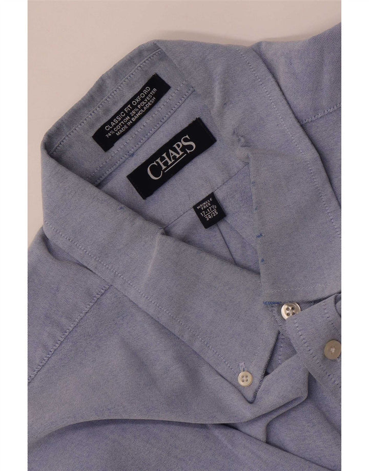 Cămașă pentru bărbați Chaps Mărimea 17 1/2 XL Bumbac albastru