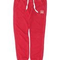 Pantaloni de trening Adidas pentru femei Joggeri IT 44 Bumbac Roșu Mediu