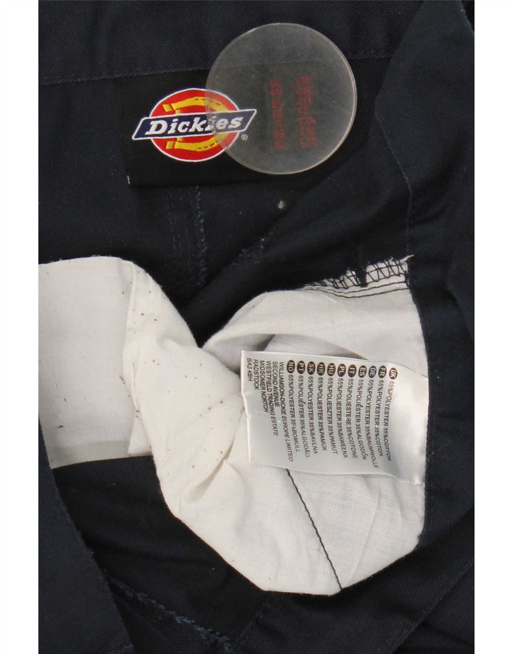 Pantaloni cargo subțiri pentru bărbați Dickies W38 L29 poliester bleumarin