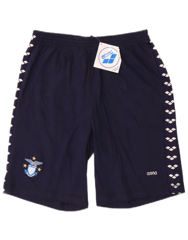 Arena pentru femei S.S. Lazio Graphic Sport Pantaloni scurți Marea Britanie 18 XL, bumbac bleumarin