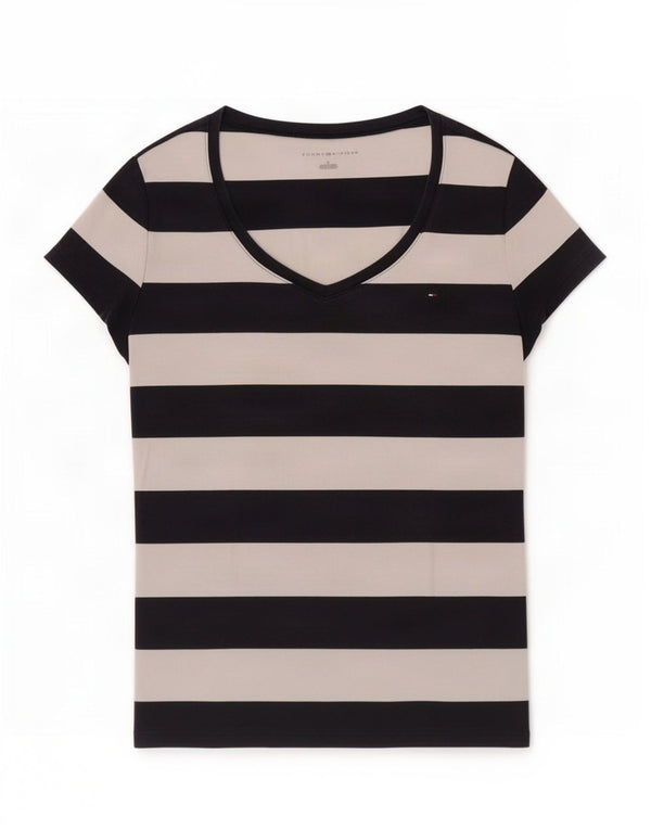 Tricou pentru femei Tommy Hilfiger Top UK 12 Medium bleumarin, bumbac cu dungi