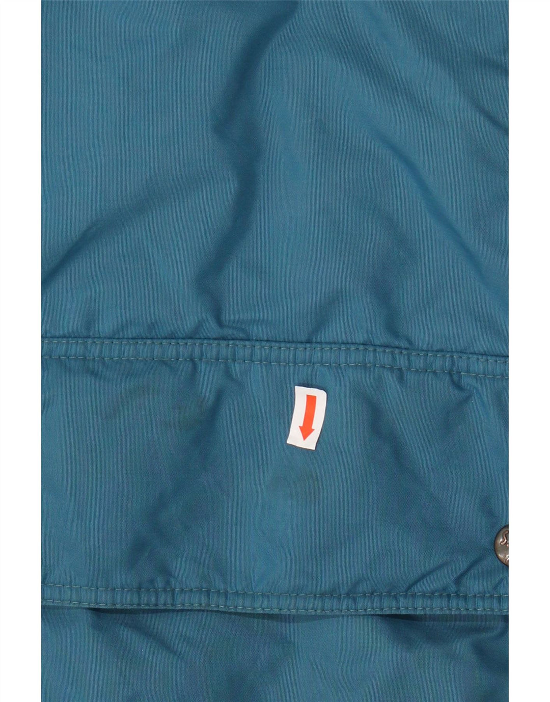 Jachetă de vânt pentru bărbați ASICS UK 42 XL Albastru din poliamidă color bloc