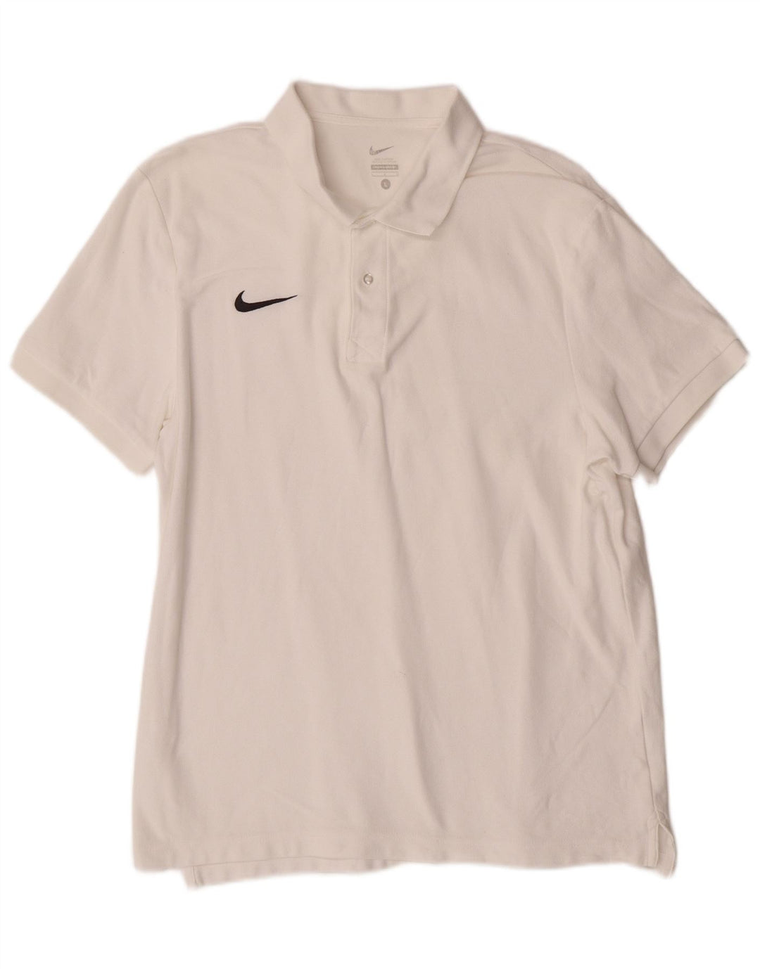Tricou polo NIKE pentru bărbați, mare, alb