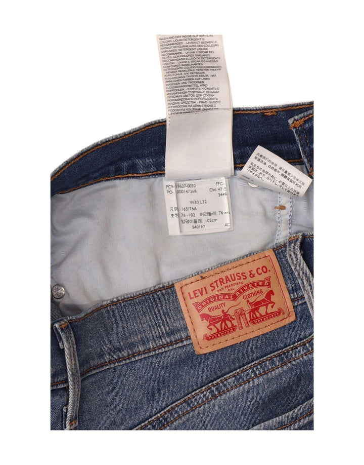 Blugi 312 Shaping Slim LEVI'S L30 L30 Bumbac albastru