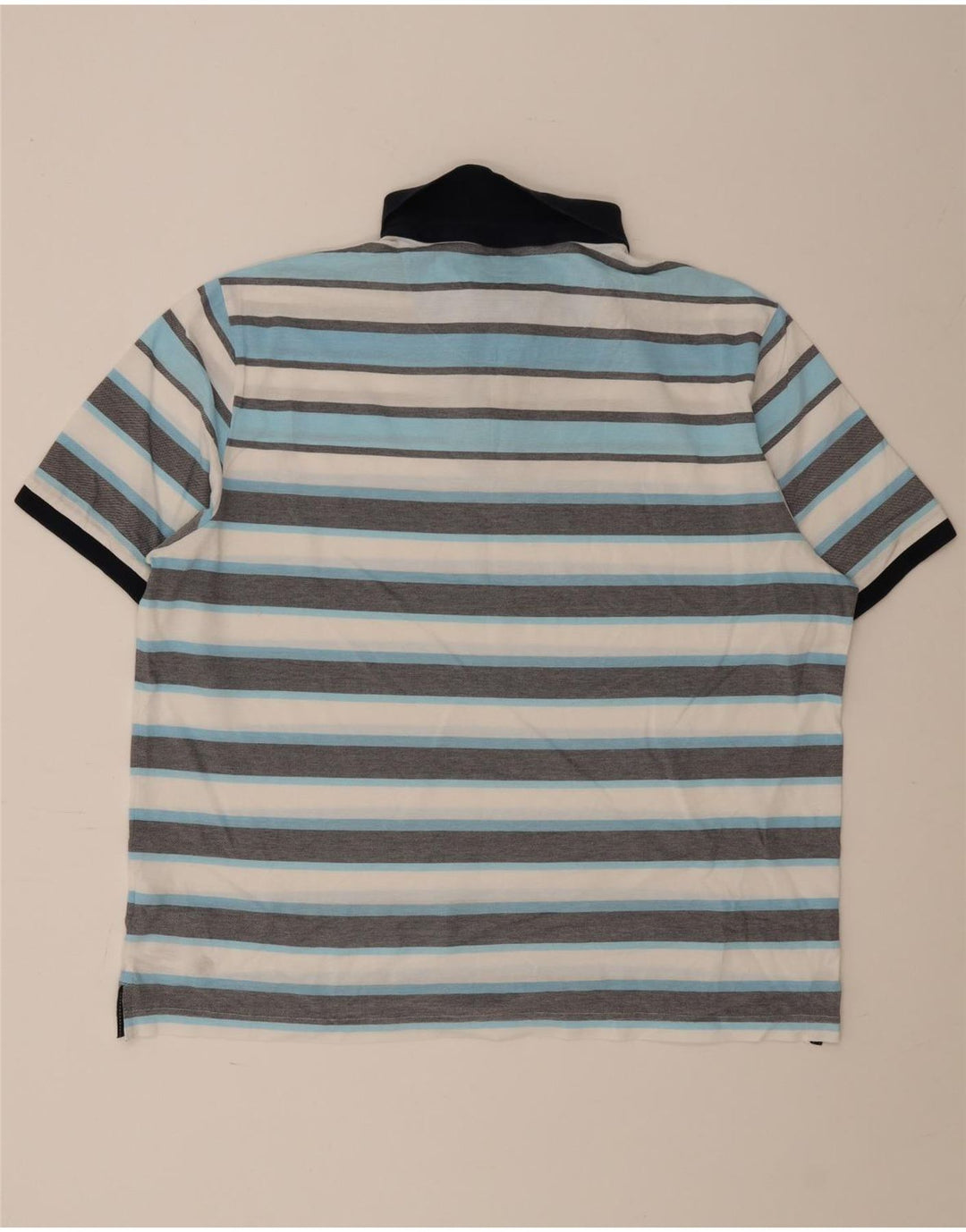 Tricou polo pentru bărbați Marks & Spencer Blue Harbour 2XL, cu dungi multicolore