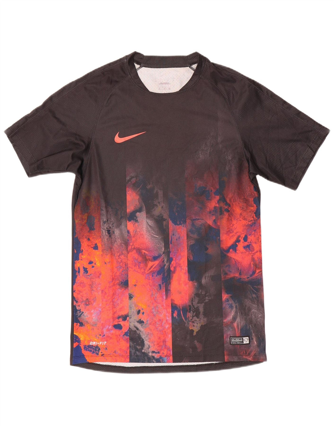 Tricou NIKE Dri Fit pentru bărbați Top mic negru colorblock