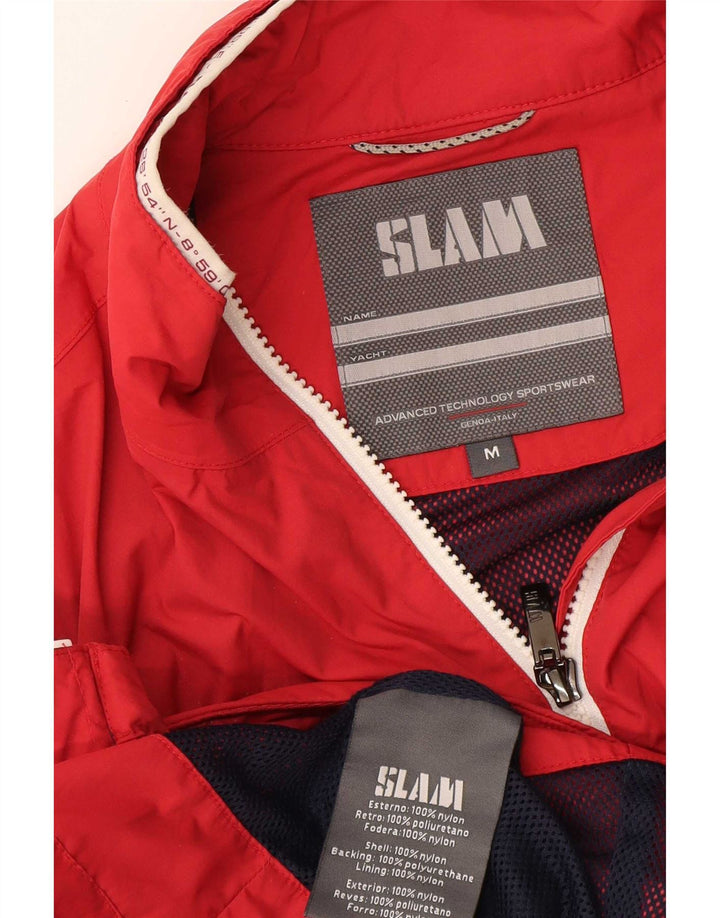Jachetă de ploaie Slam pentru femei UK 14 Medium Red Nylon