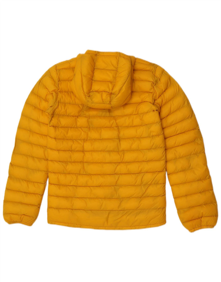 Jachetă căptușită cu glugă pentru băieți Mountain Warehouse 12-13 ani, nailon galben