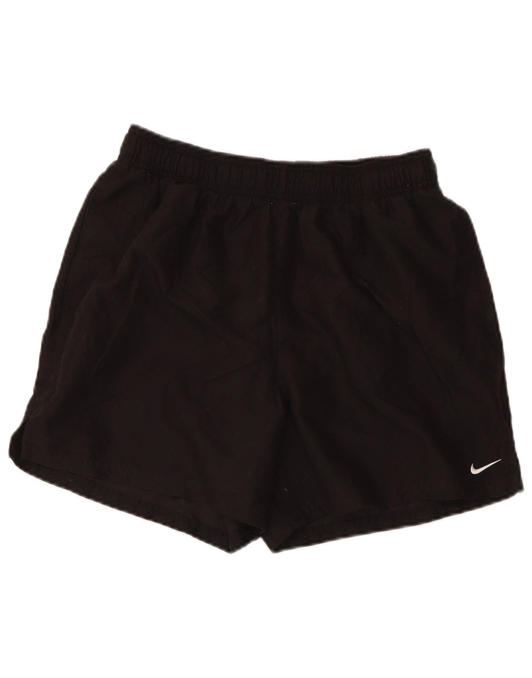 Pantaloni scurți sport Nike pentru bărbați, poliester mediu negru
