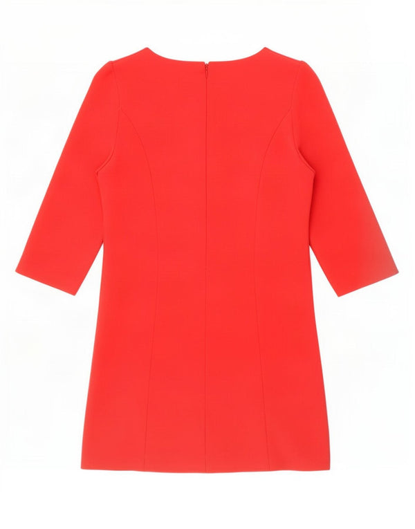 Rochie A-Line Zara Femei Mâneci 3/4 UK 6 XS Roșu