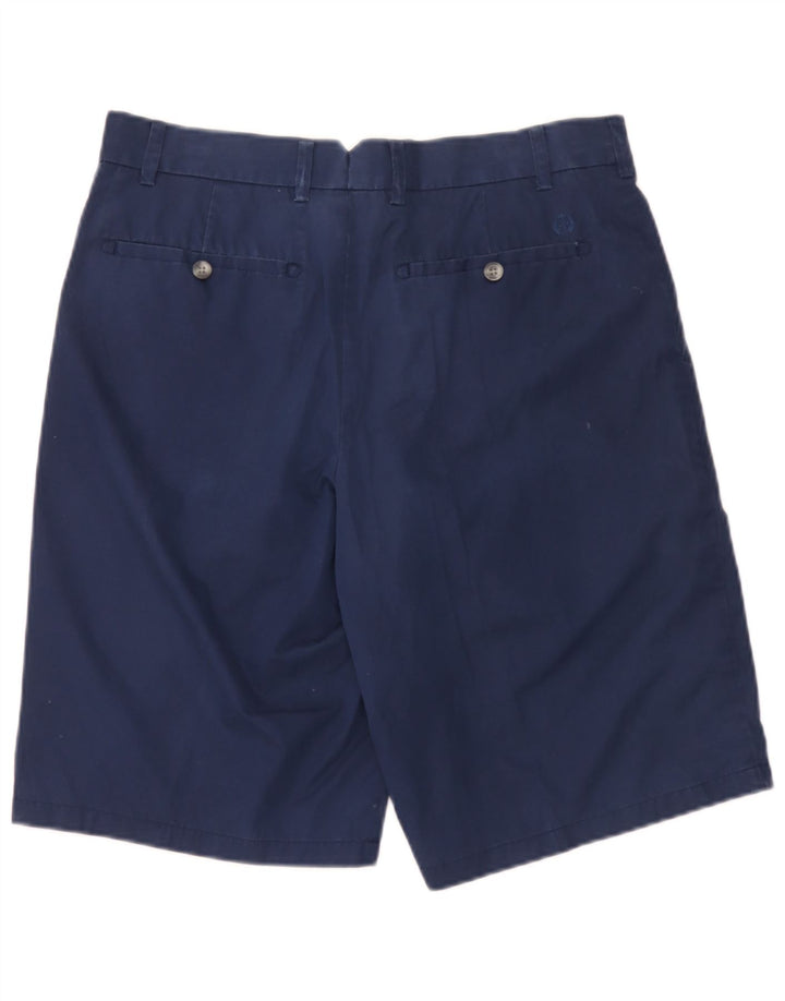 Pantaloni scurți chino pentru bărbați Marks & Spencer W34, mare, albastru, bumbac