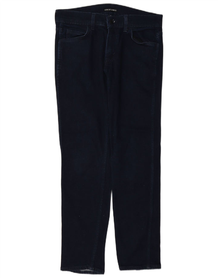 Blugi Levi's pentru femei Line 8 Slim W30 L30 Bumbac bleumarin