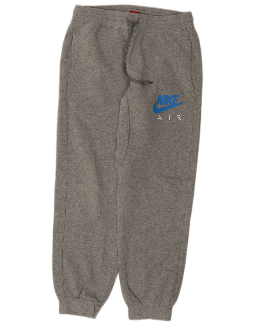 Pantaloni de trening grafic pentru femei NIKE Pantaloni de jogging UK 14 Bumbac gri mediu