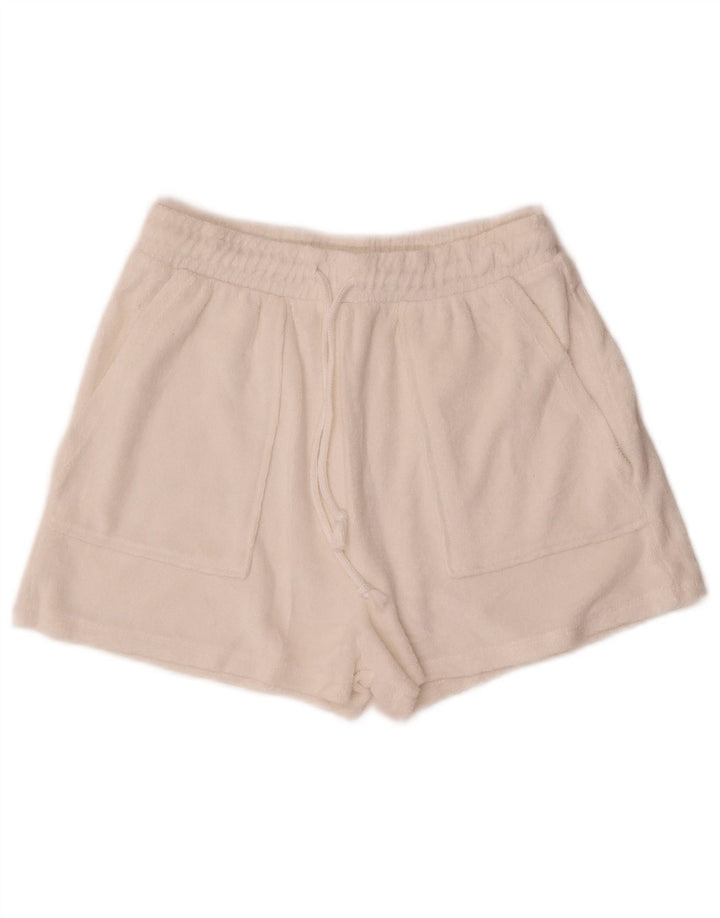 Pantaloni scurti sport Zara pentru femei UK 10 Small White