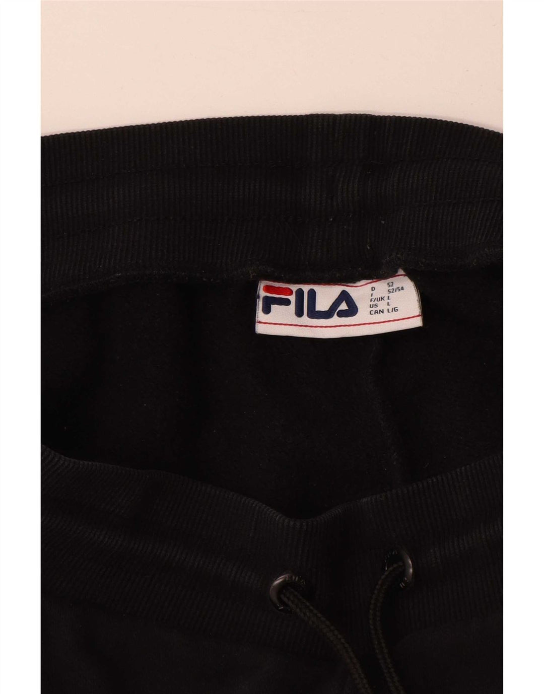 Pantaloni de trening Fila pentru bărbați Joggeri mari, negru, color block