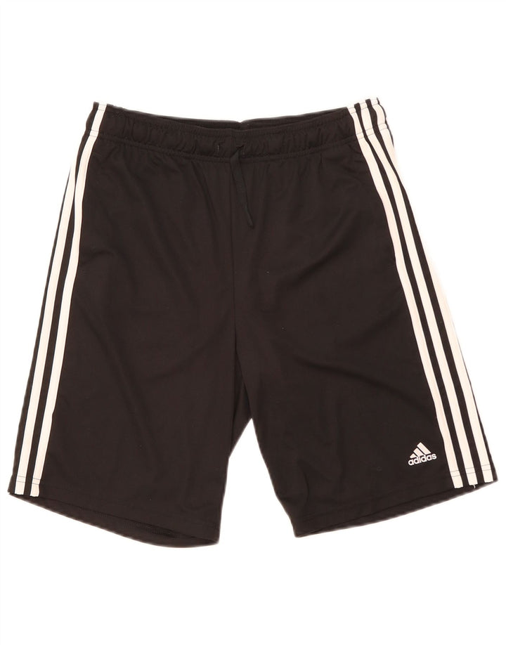 Pantaloni scurți sport Adidas pentru băieți 15-16 ani, negru