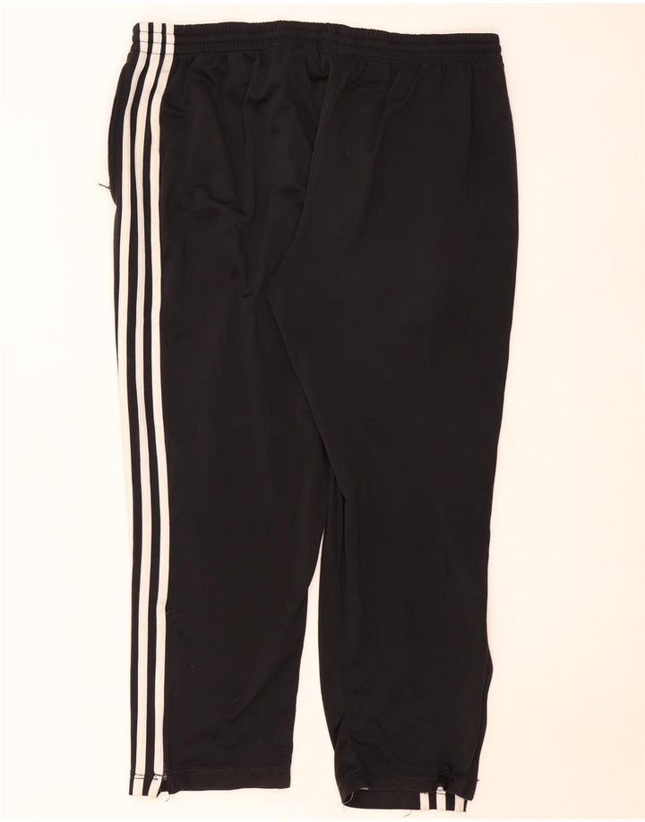 Pantaloni de trening Adidas pentru femei UK 18 XL Poliester negru