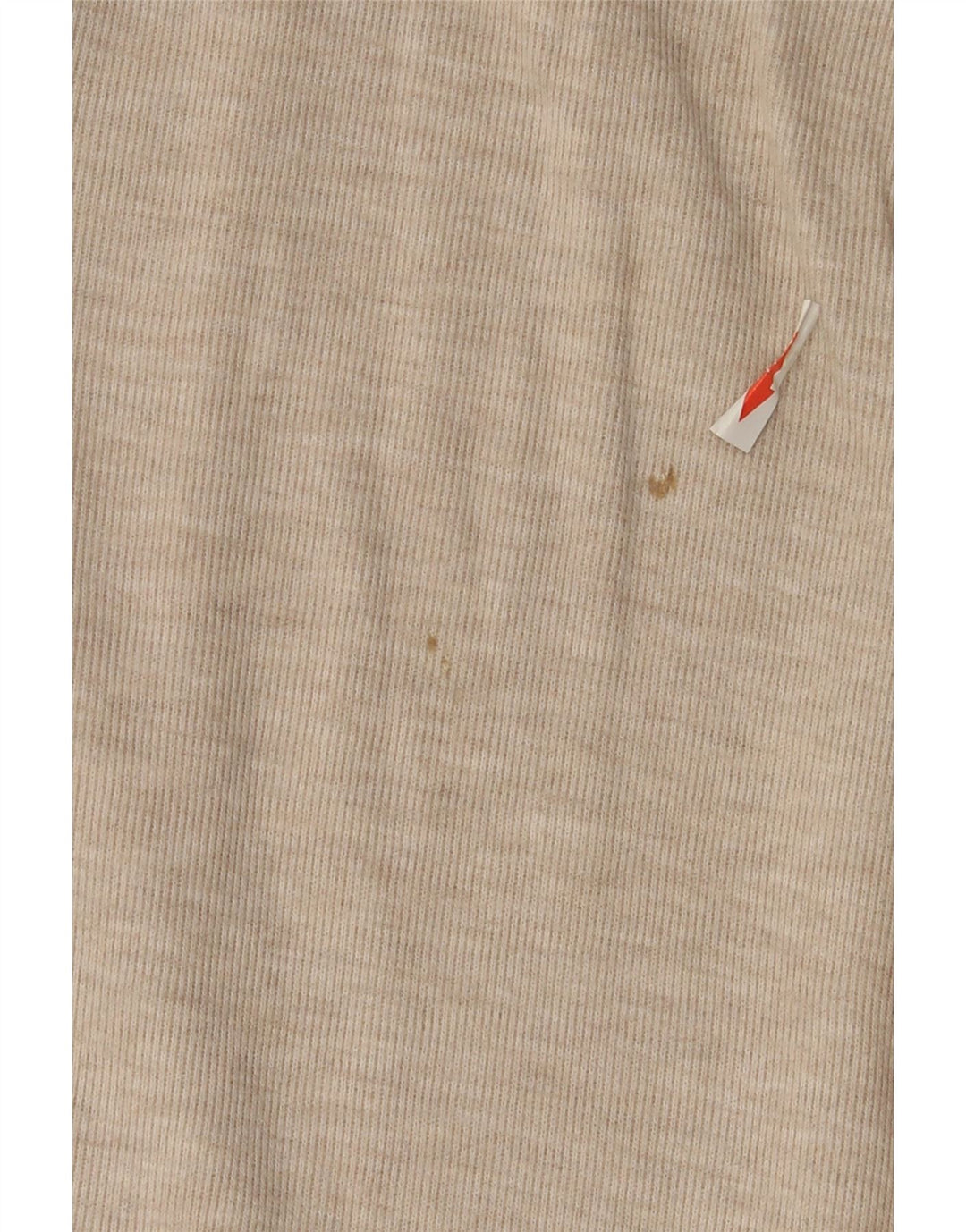 Pantaloni de trening Zara pentru femei cu picioare largi UK 12 Poliester mediu bej