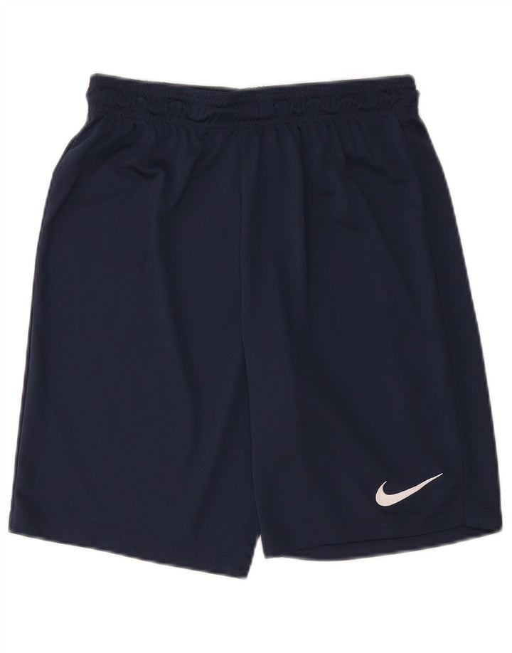Pantaloni scurti sport Nike pentru bărbați, poliester mici, albastru
