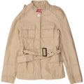 Jachetă de piele militară de epocă pentru femei IT 44 Medium Beige Piele