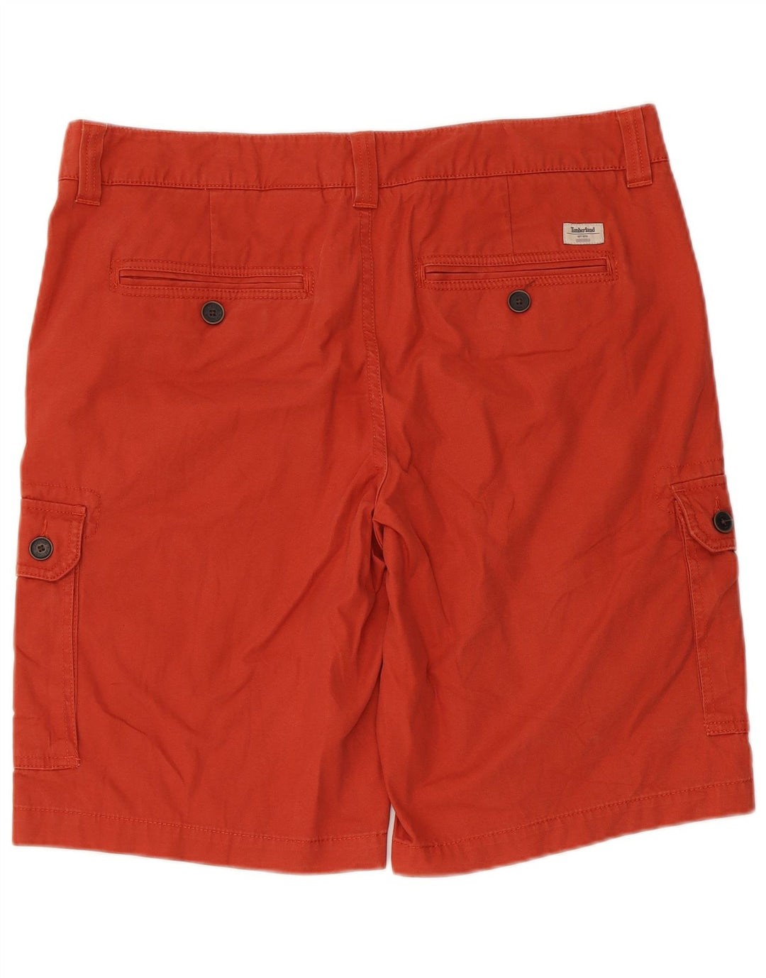Pantaloni scurți cargo pentru bărbați Timberland W36, bumbac roșu mare