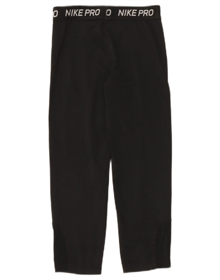 Leggings grafic Nike pentru femei UK 4 XS poliester negru