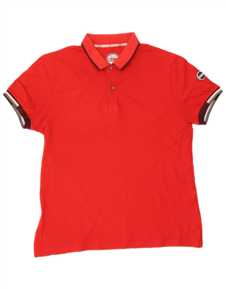 Tricou polo Colmar pentru bărbați 2XL bumbac roșu