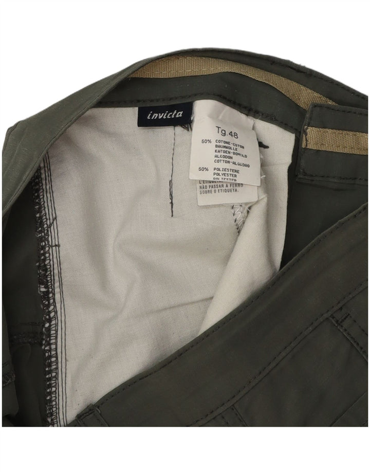 Pantaloni scurți cargo pentru bărbați Invicta IT 48 Medium W30 bumbac gri