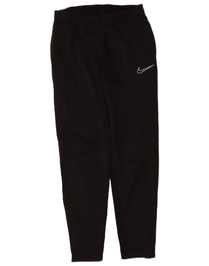 Pantaloni de trening NIKE Dri Fit pentru bărbați, poliester mediu negru