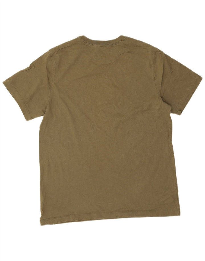 Tricou grafic Jordan pentru bărbați Top mare din bumbac kaki