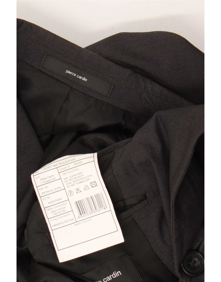 Pierre Cardin Jachetă Blazer pentru bărbați cu 2 nasturi UK 36 Small Gri Poliester