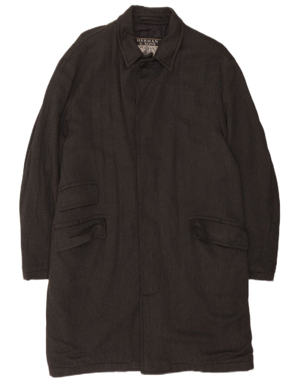 Pardesiu pentru bărbați Herman & Sons UK 40 mare, gri