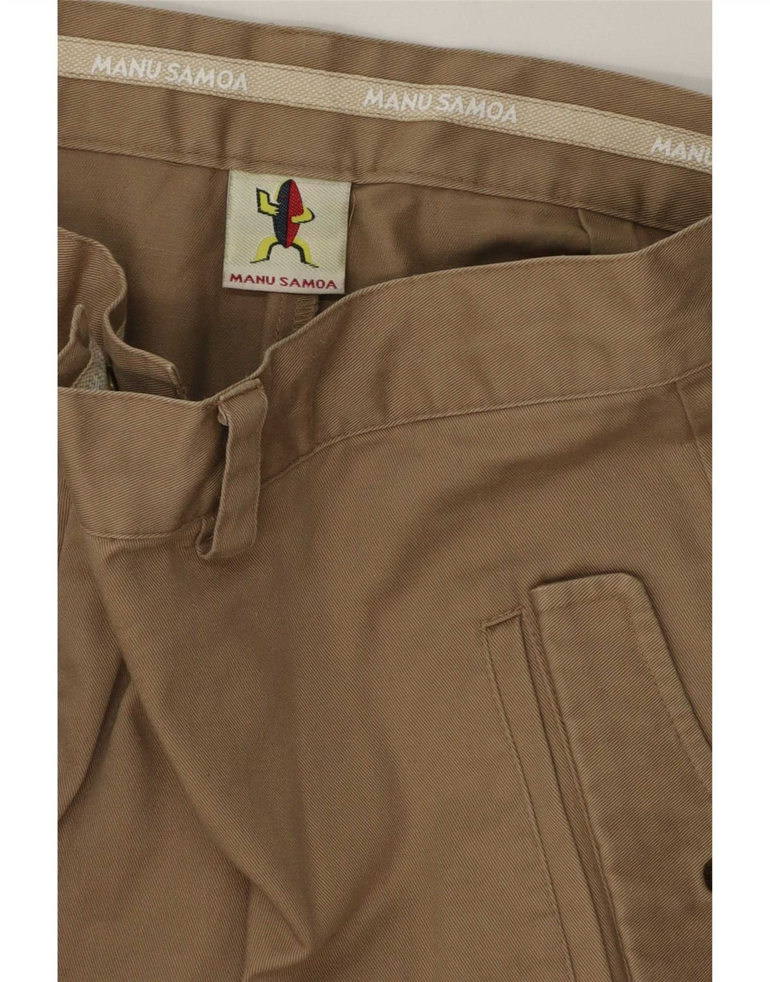 Pantaloni scurți cargo pentru bărbați Manu Samoa W34 Large Beige