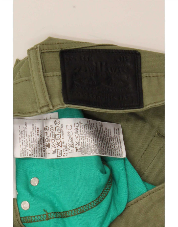 Blugi Levi's 511 Slim pentru bărbați L33 L34 Bumbac kaki
