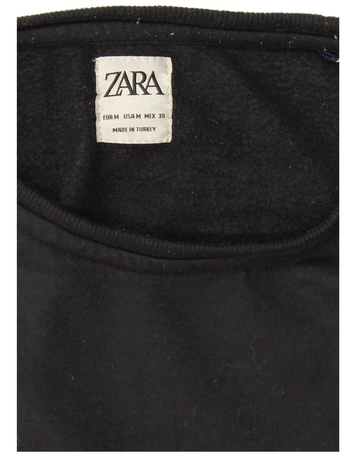 Pulover pentru bărbați Zara Medium Negru