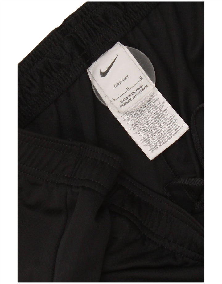 Pantaloni scurți sport Nike Dri Fit pentru bărbați, mari, negru, poliester