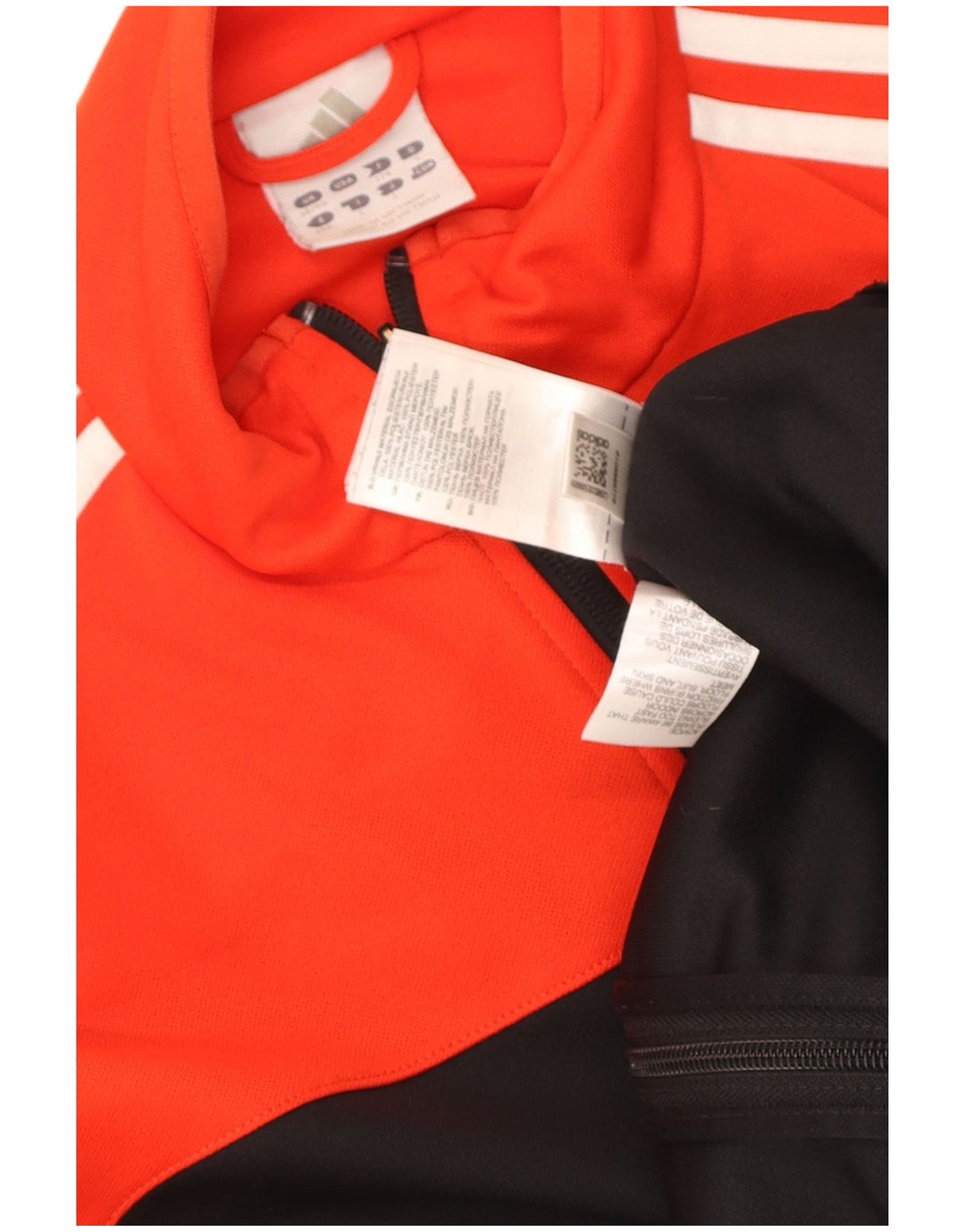 Jachetă de trening pentru bărbați Adidas UK 38/40 Medium Orange Colorblock