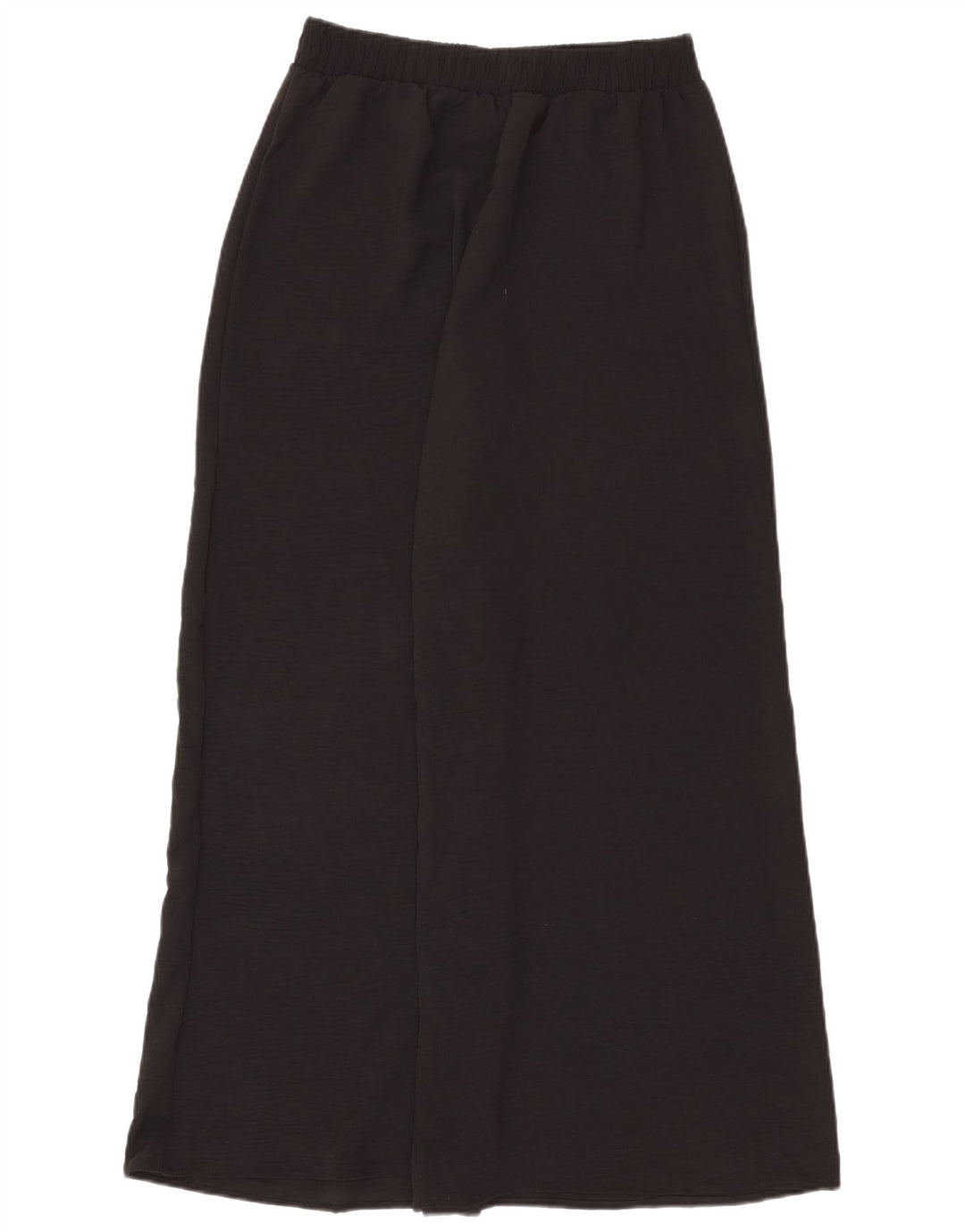 Pantaloni casual de damă ZARA cu picioare largi L30 L29 Poliester negru