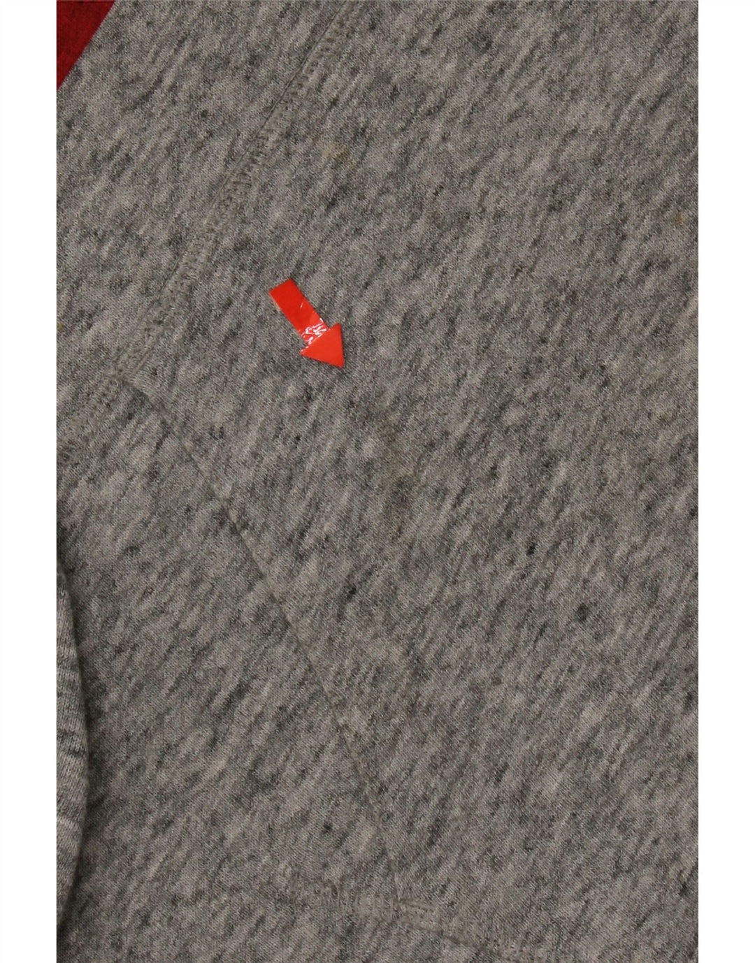 Pulover cu glugă supradimensionat cu grafic Levi's pentru femei UK 10 Small Gri Flecked