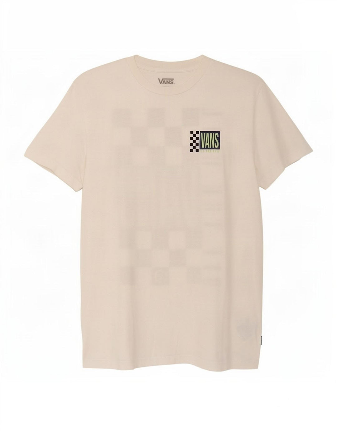 Tricou grafic Vans pentru bărbați Top mic, alb, bumbac