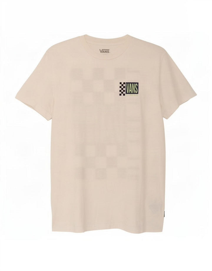 Tricou grafic Vans pentru bărbați Top mic, alb, bumbac