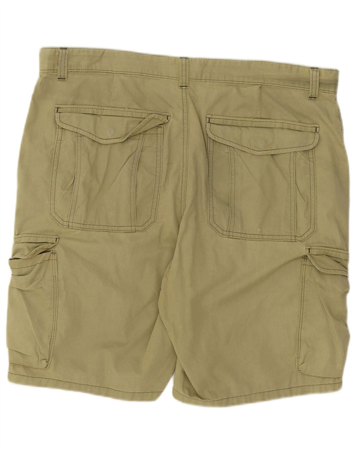 Pantaloni scurți pentru bărbați Marks & Spencer Regular Cargo W38 XL Kaki Bumbac