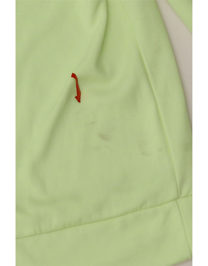 Top de trening Nike Dri Fit, cu fermoar și gât, pentru femei, UK 14, verde mediu