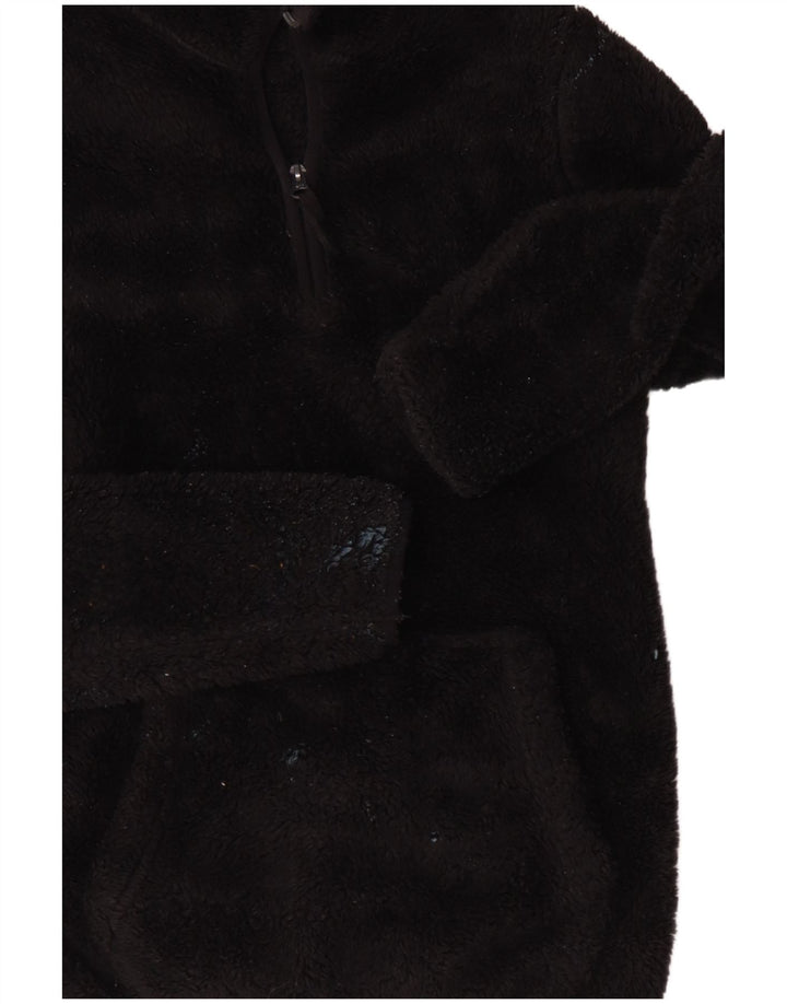 Jumper pentru femei Mountain Warehouse, cu fermoar și gât, din lână UK 12 Medium Negru